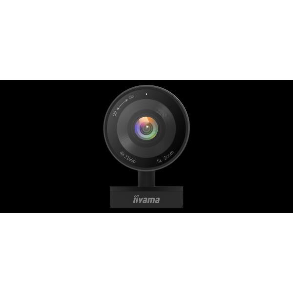Iiyama UC-CAM10PRO-1 webcam 8,46 MP 2160 x 1080 Pixel USB-C Nero (iiyama UC-CAM10PRO-1 - Webcam - inclinazione - colore - 8,46 MP - audio - USB-C)Iiyama4948570033140UC-CAM10PRO-1