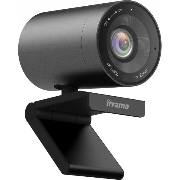 Iiyama UC-CAM10PRO-1 webcam 8,46 MP 2160 x 1080 Pixel USB-C Nero (iiyama UC-CAM10PRO-1 - Webcam - inclinazione - colore - 8,46 MP - audio - USB-C)Iiyama4948570033140UC-CAM10PRO-1