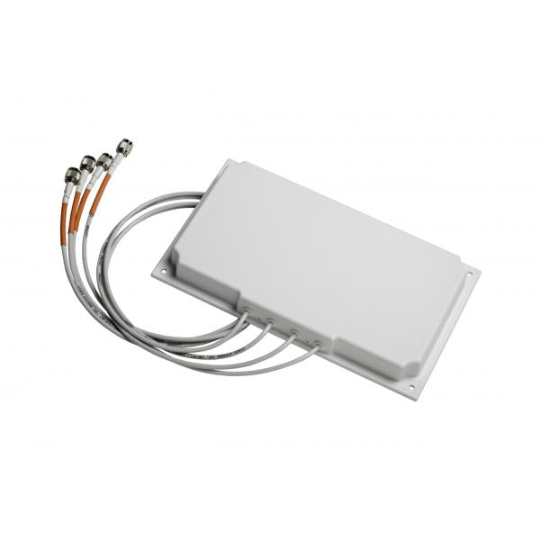 Cisco AIR-ANT2566P4W-R= antenna di rete Antenna direzionale RP-TNC 6 dBi (2.4 GHZ 6 DBI/5 GHZ 6 DBI - DIRECTIONAL ANT.4-PORT RP-TNC)CiscoAIR-ANT2566P4W-R=