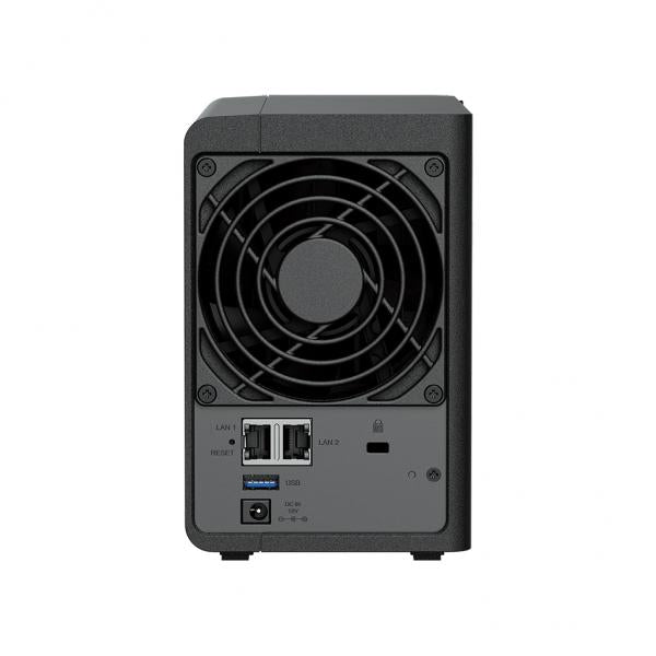 Synology DiskStation DS224+ server NAS e di archiviazione Desktop Intel Celeron J4125 2 GB DDR4 0 TB Nero (SYNOLOGY DISK STATION NAS SERVER,RAID RAID 0, 1, JBOD)SynologyDS224+