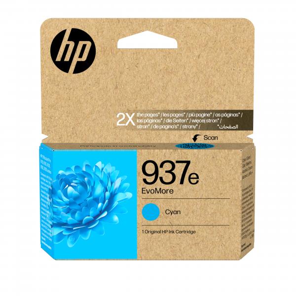 HP Cartuccia di inchiostro ciano originale 937e EvoMore (HP 937E EvoMore Ink Cart Cy)Hp4S6W6NE