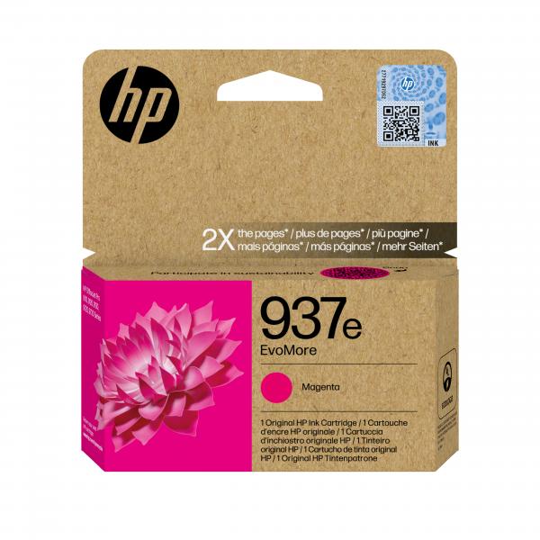 HP Cartuccia di inchiostro magenta originale 937e EvoMore (HP 937E EvoMore Ink Cart Mag)Hp4S6W7NE