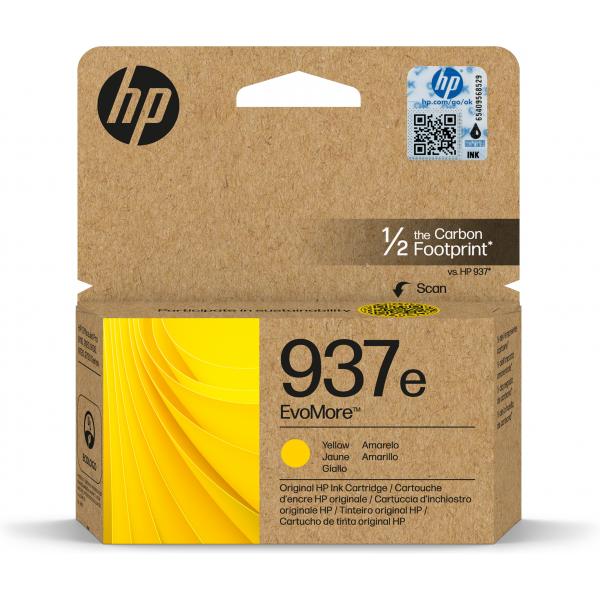 HP Cartuccia di inchiostro giallo originale 937e EvoMore (HP 937e EvoMore - gul - original - bl? LEADTIME7DAYS:leadtime of 7 days)Hp4S6W8NE