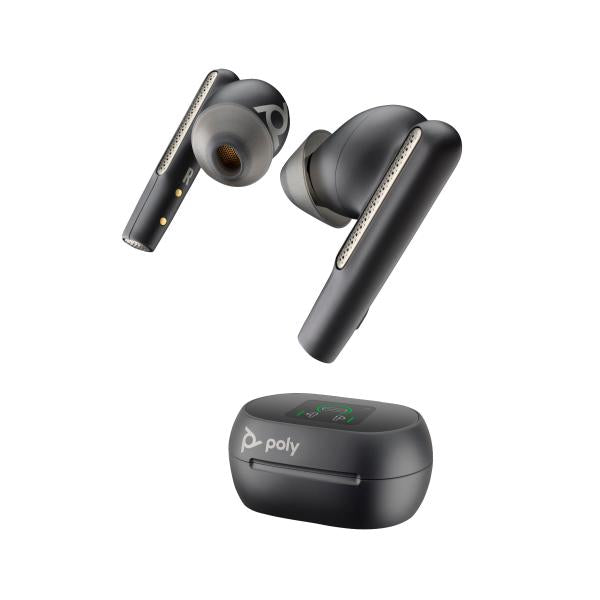 Voyager Free 60+ UC M Carbon - Black Earbuds +BT700 USB-C - Adapter +Touchscreen Charge CaseHp01974970539137Y8H0AA