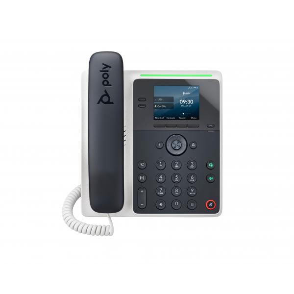HP Poly Edge E100 - VoIP phone with caller ID/call waiting - 3-way call capability - SIP, SDP - midnight blue, white - Versione UKHp019749734134882M86AA