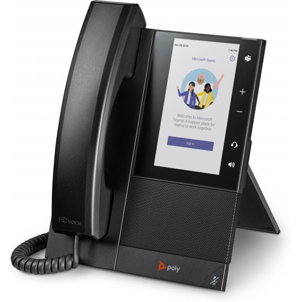 HP Poly CCX 505 - For Microsoft Teams - VoIP phone - SIP, SDP, RTCP, RTP, SRTP - Versione UKHp019749734274182Z79AA