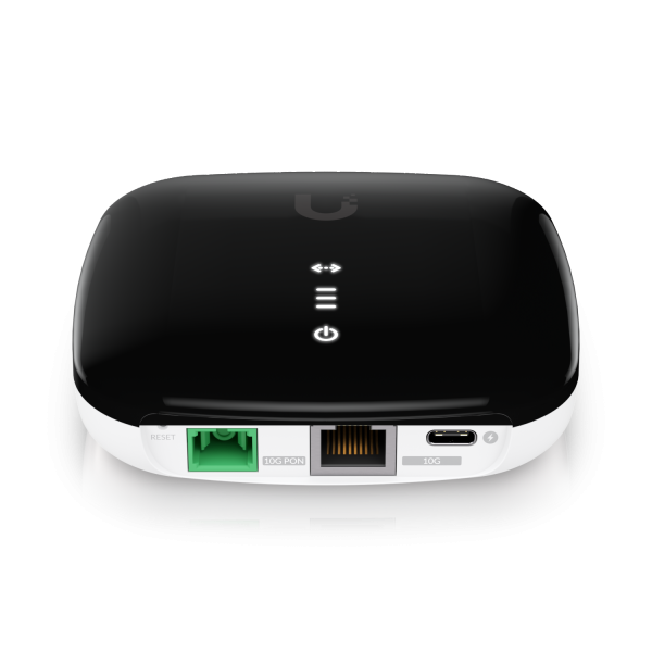 Ubiquiti UISP -FIBER-XGS convertitore multimediale di rete 10000 Mbit/s Nero, Bianco (UISP Fiber XG-PON CPE - Warranty: 24M)UbiquitiUISP-FIBER-XGS