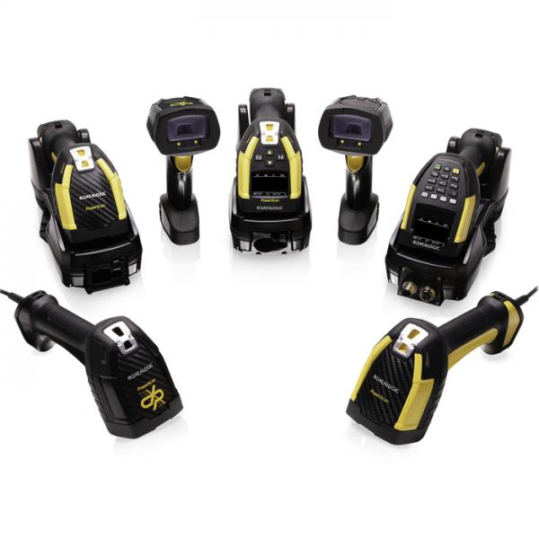 Datalogic PM9600-DKAR433RB lettore di codici a barre Lettore di codici a barre portatile 1D/2D Nero, Giallo (POWERSCAN PM9600-AR AUTO RANGE - 433 MHZ DISPLAY/16-KEY KEYPAD RB)DatalogicPM9600-DKAR433RB