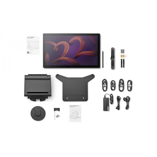 Wacom DTH227K0B-ST tavoletta grafica Nero 476 x 268 mm USB (Wacom Cintiq Pro 22 with Stand DTH227K0B-ST)Wacom4949268623544DTH227K0B-ST