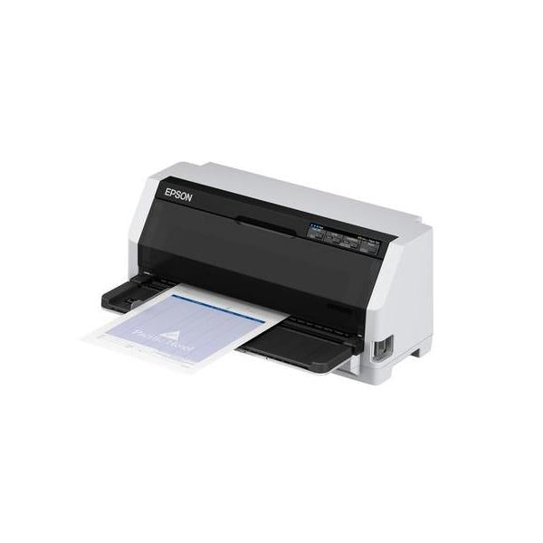 Epson LQ-690IIN stampante ad aghi 360 x 180 DPI 487 cps (Epson LQ 690IIN - Printer - B/W - dot-matrix - 360 x 180 dpi - 24 pin - up to 529 char/sec - USB 2.0, parallel, LAN - black and white)Epson8715946695990C11CJ82403A0