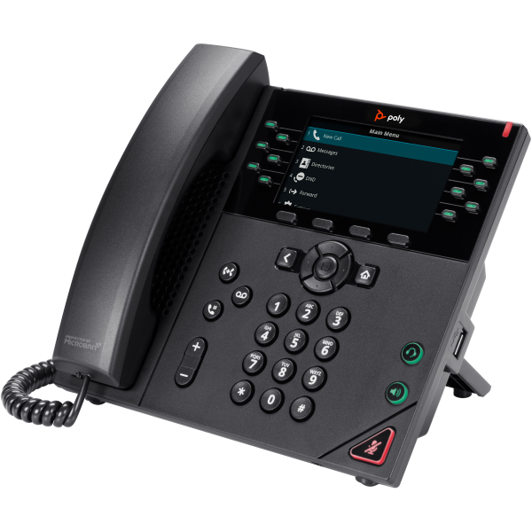 VVX 450 12-Line IP Phone and - PoE-enabled-WWHp01963376629408B1L7AA#AC3