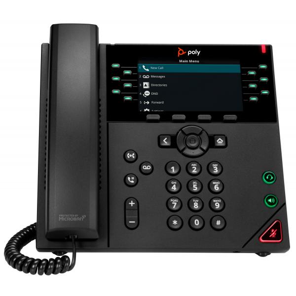 VVX 450 12-Line IP Phone and - PoE-enabled-WWHp01963376629408B1L7AA#AC3