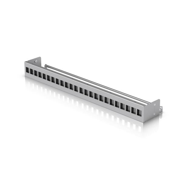 Ubiquiti UACC-Rack-Panel-Patch-Blank-24 Pannello chiave di volta (Ubiquiti UniFi 24-Port Blank Keystone Patch Panel - UACC-Rack-Panel-Patch-Blank-24)UbiquitiUACC-RACK-PANEL-PATCH-BLANK-24