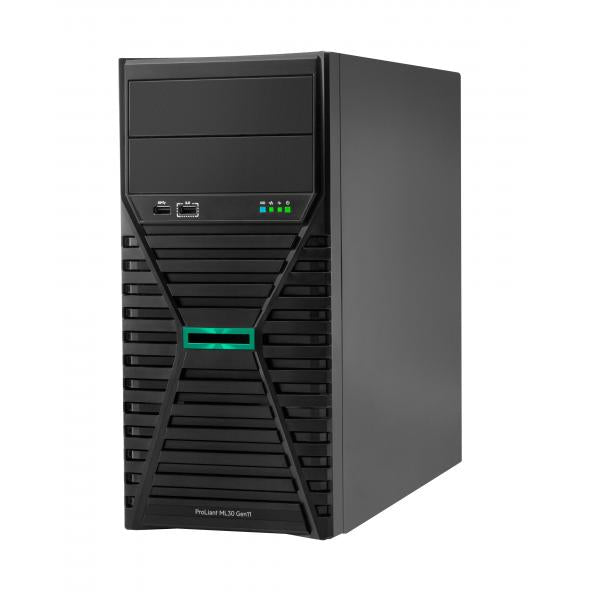 HPE ProLiant ML30 Gen11 E-2434 3.4GHz 4-core 1P 16GB-U 4LFF-HP 800W PS Server (HPE ProLiant ML30 Gen11 E-2434 3.4GHz 4-core 1P 16GB-U 4LFF-HP 800W PS Server)HpeP65095-421