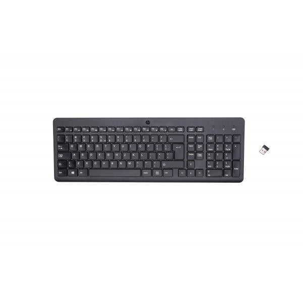 HP Tastiera wireless 220 (220 Wireless Keyboard-EURO - Warranty: 3M)Hp805T2AA#ABB