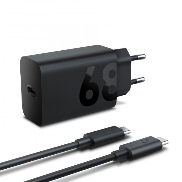 Lenovo 68W USB-C GaN Wall Charger, alimentatore da Parete USB-C 68W con Cavo 1,5m 6A, Caricabatterie a Ricarica Rapida e Sicura per Tablet, PC e Dispositivi Compatibili (Mobile Device Charger Tablet, - Universal Black Ac Indoor - Warranty: 12M)Lenovo...