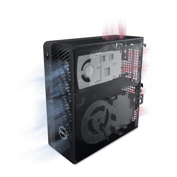 DELL Precision 3260 Intel Core i7 i7-13700 16 GB DDR5-SDRAM 512 GB SSD NVIDIA T1000 Windows 11 Pro CFF Stazione di lavoro Nero (DELL Precision 3260 CFF i7-13700 16GB 512GB SSD Nvidia T1000 vPro Kb Mouse 240W TPM W11P 3Y Basic Onsite) - Versione Tedes...