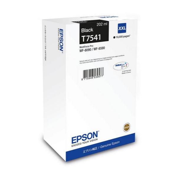 Epson C13T75414N cartuccia d'inchiostro 1 pz Originale Rendimento ultra elevato Nero (Epson T7541 - 202 ml - misura XXL - nero - originale - cartuccia d'inchiostro - per WorkForce Pro WF-8090, WF-8590)Epson8715946726830C13T75414N