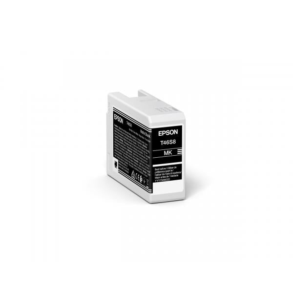 Epson UltraChrome Pro10 cartuccia d'inchiostro 1 pz Originale Nero (SINGLE MATTE BLACK T46S8 INK 25ML)Epson8715946730028C13T46S80N