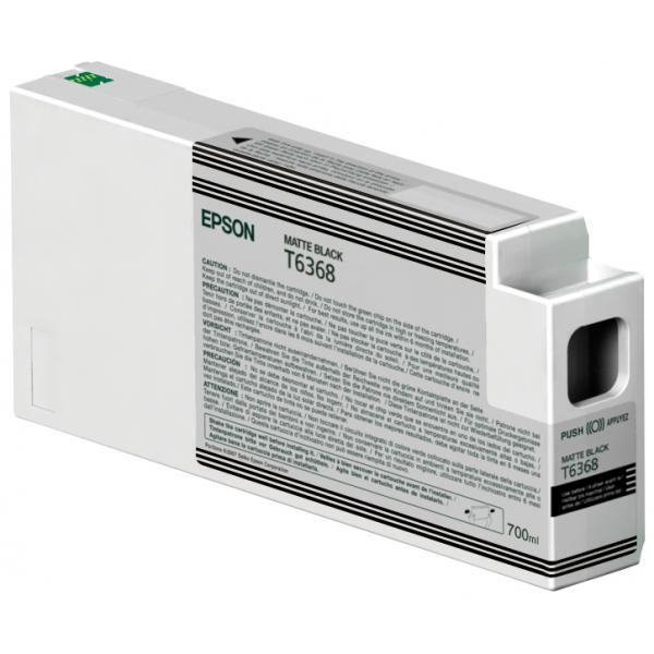 Epson C13T63680N cartuccia d'inchiostro 1 pz Originale Nero opaco (T6368 MATTE BLACK INK CART - 700ML)Epson8715946728261C13T63680N