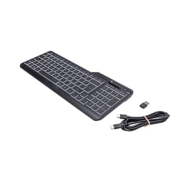 HP Tastiera cablata 400 retroilluminata (400 Backlit Wired Keyboard - Warranty: 12M)Hp7N7C0AA#ABB