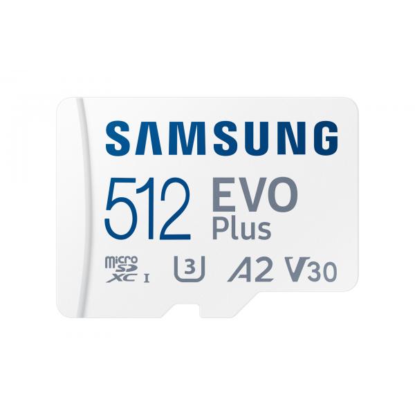 Samsung MB-MC512S 512 GB MicroSDXC UHS-I (Mb-Mc512S 512 Gb Microsdxc - Uhs-I - Warranty: 12M)Samsung8806095420110MB-MC512SA/EU