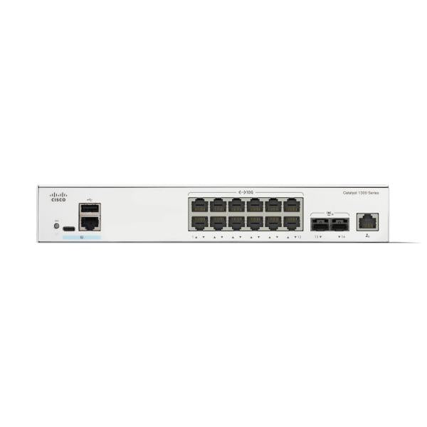 Cisco Catalyst C1300-12XT-2X switch di rete Gestito L2/L3 Grigio (CATALYST 1300 12-PORT 10GE - 2X10G SFP+)Cisco0889728521604C1300-12XT-2X