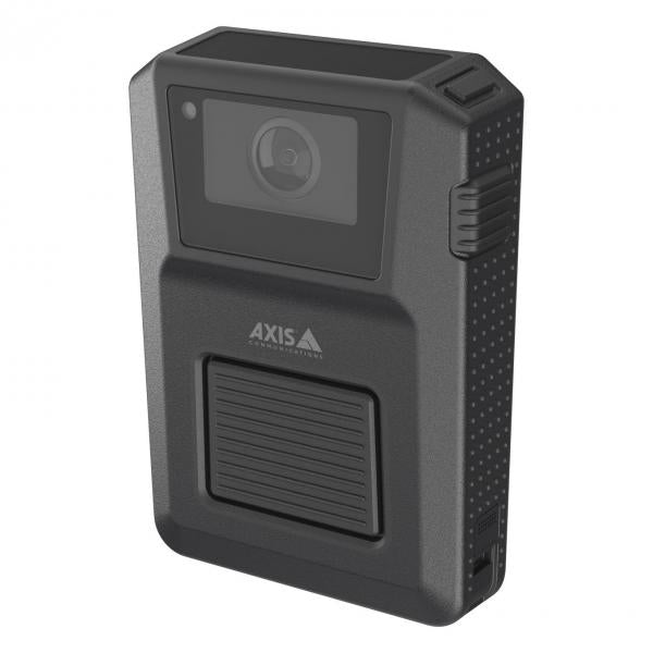 AXIS W120 BODY WORN CAMERA - BLACK FULLY CONNECTED WEARABLE CAxis733102108117802583-002