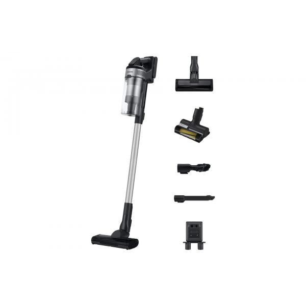 Samsung VS15A60AGR5 Aspirapolvere elettrica Batteria Secco Senza sacchetto 0,8 L 410 W Nero, Argento (SAMSUNG JET 65 PET)SamsungVS15A60AGR5/EU