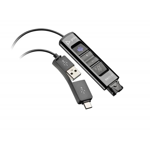 HP Poly DA85-M - Sound card - USB - for Victus by HP Laptop 16, Laptop 14, 15, 17, Pavilion Plus Laptop 14, 16Hp0197029650078786C8AA
