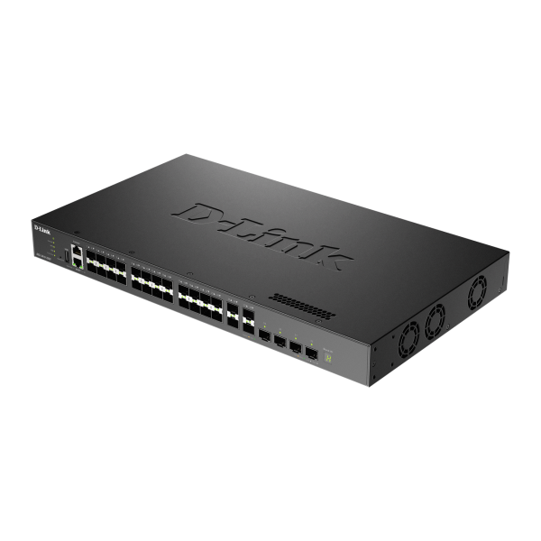 D-Link DXS-3410-32SY switch di rete Gestito L3 Nero (D-Link DXS 3410-32SY - Switch - L3 - gestito - 28 x 10 Gigabit SFP+ + 4 x 25 Gigabit SFP28 - montabile su rack)D-linkDXS-3410-32SY