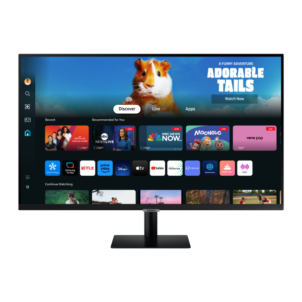 Samsung Smart Monitor M5 - M50D da 27'' Full HD Flat (Samsung Smart Monitor M5 M50D [LS27DM5)Samsung8806095547022LS27DM500EUXEN