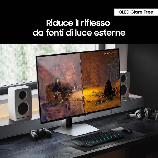 Samsung Monitor Gaming Odyssey OLED G8 da 32'' UHD Flat (Samsung Odyssey OLED G8 S32DG800SU sk? LEADTIME6DAYS:leadtime of 6 days)SamsungLS32DG800SUXEN