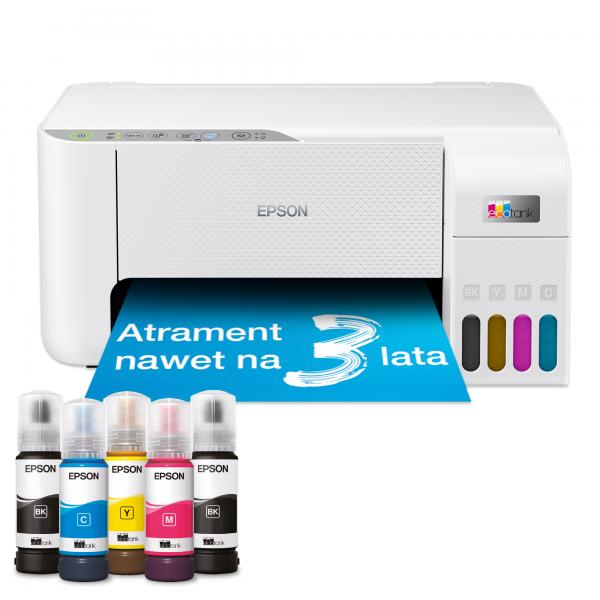 Epson EcoTank L3276 Ad inchiostro A4 5760 x 1440 DPI 33 ppm Wi-Fi (Epson EcoTank L3276 3-in-1 colour, Pri)Epson8715946727271C11CJ67436