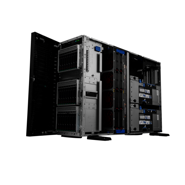 HPE ProLiant ML350 Gen11 4510 12-core 64GB-R MR408i-o 8SFF 2x960GB SSD 2x1000W RPS EU Server (ML350 G11 4510 64G MR408I-STOCK - HPE SMART CHOICE)HpeP71671-425