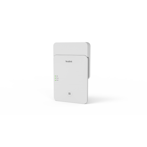 Yealink W75 Mini MC stazione base DECT Bianco (W75 Mini MC - Cordless phone - base station / VoIP phone - base station with caller ID/call waiting - Warranty: 12M)Yealink1302032