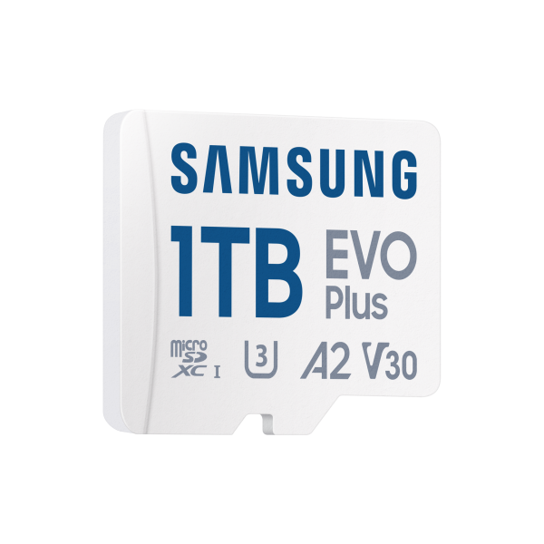 Samsung MB-MC1T0S 1 TB MicroSDXC UHS-I (CARD 1TB Samsung Evo Plus microsdxc UHS-I U3 inkl. SD Adapter)SamsungMB-MC1T0SA/EU