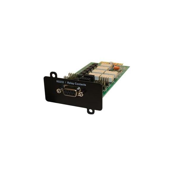 Eaton Relay Card-MS scheda di interfaccia e adattatore Interno Seriale (MANAGEMENT CARD CONTACTS+RS232 - .)EatonRELAY-MS