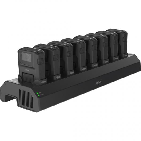 AXIS W701 MKII DOCKING STATION - 8 BAY POWER ADAPTOR INCLUDED.Axis733102108702602970-002