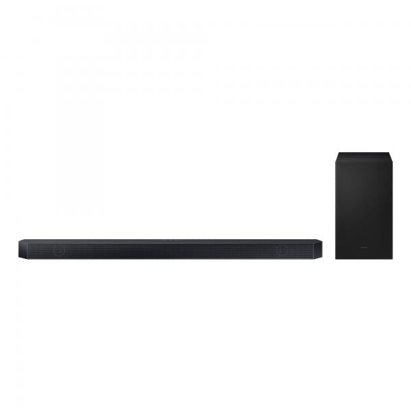 Samsung Soundbar HW-Q700D/ZF Serie Q, 9 Speaker, Wireless Dolby Atmos, Audio a 3.1.2 Canali, Q-Simphony, Compatibile con Alexa e Google Assistant, Titan Black 2024 (Samsung Sound Bar HW-Q700D 3.1)SamsungHW-Q700D/ZF