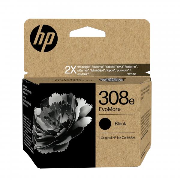 HP Cartuccia di inchiostro nero originale EvoMore 308e (HP 308e EvoMore Black Original Ink Cartridge)Hp7FP22UE