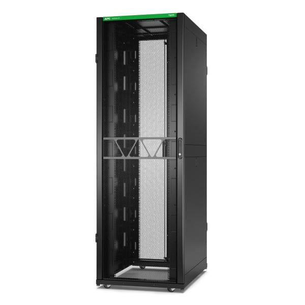 APC AR3157B2 rack 48U Rack indipendenti Nero (APC NetShelter SX Gen 2 - Rack cabinet - 2258H x 750W x 1070D mm, with Sides - floor-standing - black - 48U - 19 - TAA Compliant - for P/N: SMT1000RM1U, SMT750RM1U, SRTL10KRM4UT, SRTL5KRM2UI-HW, SRTL5KRM2...