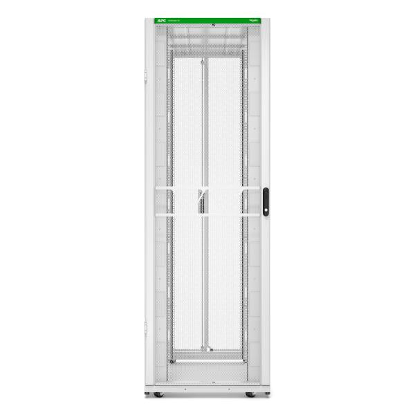 APC AR3357W2 rack 48U Rack indipendenti Nero (APC NetShelter SX Gen 2 - Rack cabinet - 2258H x 750W x 1200D mm, with Sides - floor-standing - white - 48U - 19 - TAA Compliant - for P/N: SMT1000RM1U, SMT750RM1U, SRTL10KRM4UT, SRTL5KRM2UI-HW, SRTL5KRM2...