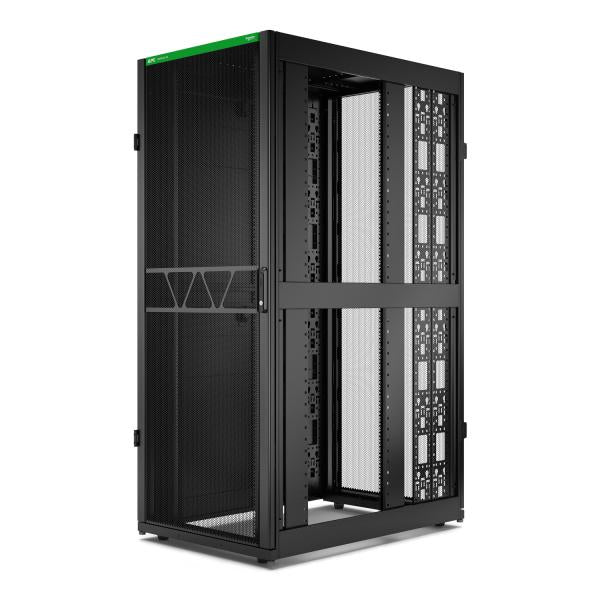 APC AR3380B2 rack 42U Rack indipendenti Nero (APC NetShelter SX Gen 2 - Rack cabinet - 1991 H x 800 W x 1200 D mm, con laterali - A pavimento - nero - 42U - 19 - Compatibile TAA - per P/N: SRTL2K2RM1UWC, SRTL3KRM1UIC)Apc0731304642220AR3380B2