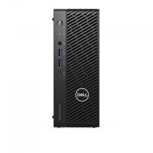 DELL Precision 3280 Intel Core i7 i7-14700 16 GB DDR5-SDRAM 512 GB SSD NVIDIA T1000 Windows 11 Pro CFF Stazione di lavoro Nero (Dell Precision 3280 i7-14700 16GB/512SSD CFF NVIDIA T1000 8GB W11P 3YR) - Versione UKDell5397184899304D8W9H