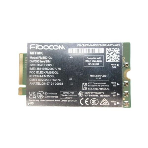 DELL DW5931E Interno WWAN 1250 Mbit/s (^DELL WIRELESS MOBILE MODEM DW5931E)DellVTWVJ