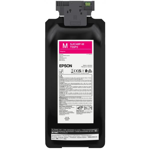 Epson SJIC48P-M cartuccia d'inchiostro 1 pz Originale Resa standard Magenta (SJIC48P-M INK CARTRIDGE FOR CW - C8000E MAGENTA)Epson8715946728605C13T55P340