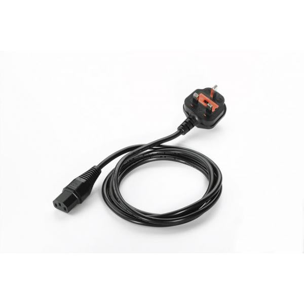 Motorola 50-16000-219R cavo di alimentazione Nero 1,8 m (POWER CORD: 18AWG 10A 250V UK - .)Zebra50-16000-219R