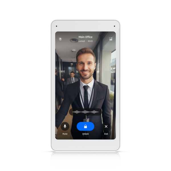 Display that pairs with theUbiquiti0810084695906UA-INTERCOM-VIEWER-3
