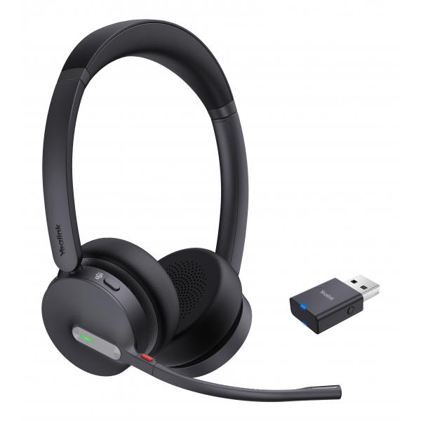 Yealink WH64 Hybrid Dual Teams Auricolare Wireless A Padiglione Ufficio Micro-USB Bluetooth Nero (WH64 Hybrid Dual Teams)Yealink1208685